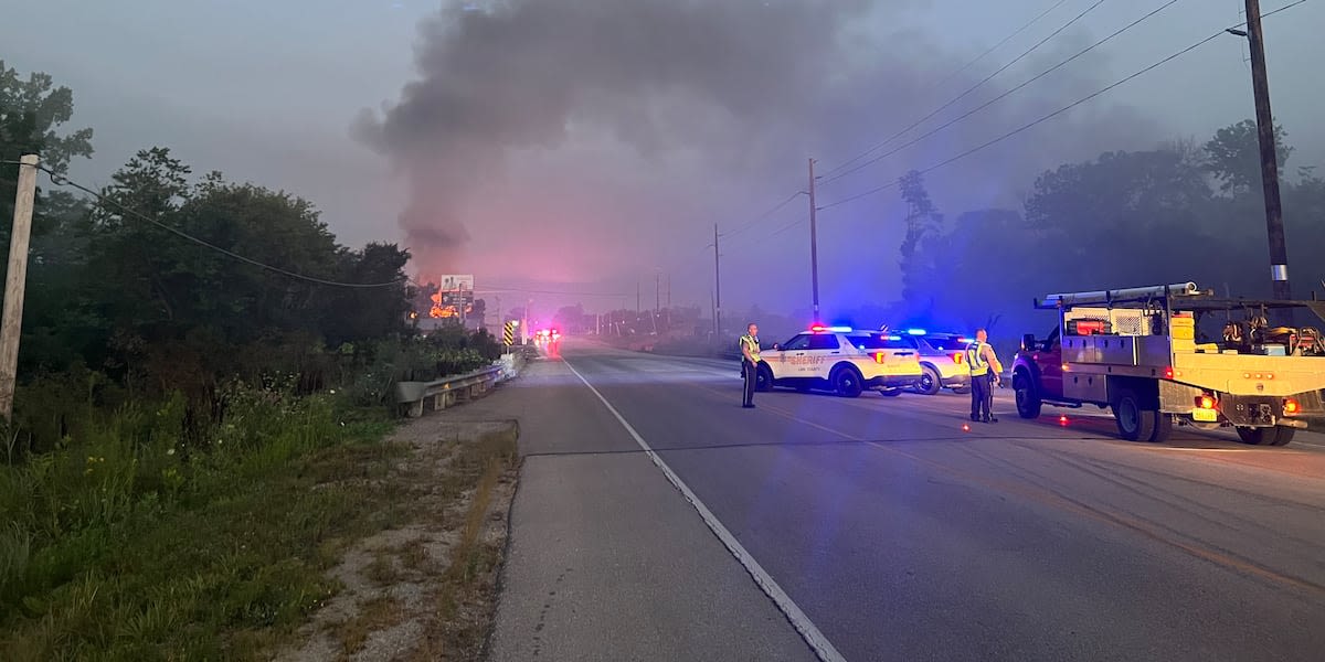 BREAKING: Fire on Mt. Vernon Road SE