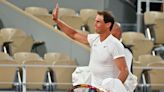 Rafael Nadal vivió un primer entrenamiento histórico en Roland Garros