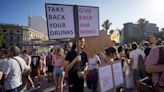 Anti-tourist protesters in Majorca mock England's Euros loss to Spain