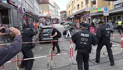 Hamburg police shoot hammer-wielding man ahead of Euro 2024 match