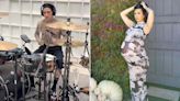 Pregnant Kourtney Kardashian Says She Is ‘Obsessed’ with Husband Travis Barker as He Records New Album