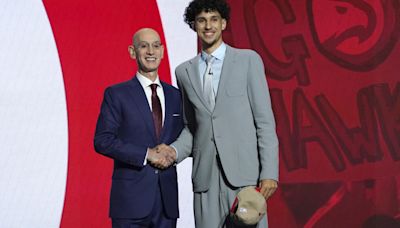 El francés Risacher, elegido por los Atlanta Hawks como número uno en el Draft de la NBA