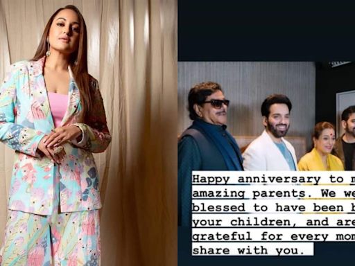 Luv Sinha leaves out Sonakshi Sinha from parent's anniversary post, fuels rift rumours