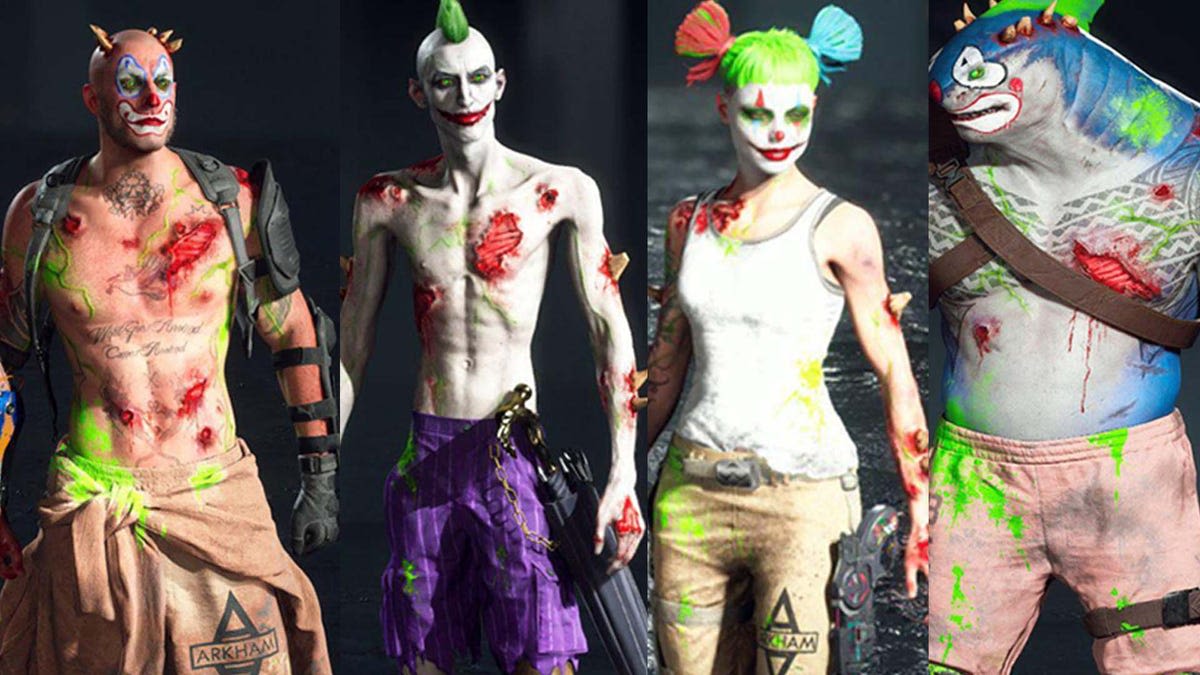 Suicide Squad's Remaining Players Rewarded With Ugly Arkham Skins