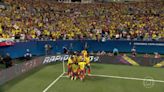 Garçom da Copa América, James Rodríguez emociona colegas e vibra: "São 13 anos querendo isso"