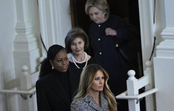 Hillary Clinton says Melania Trump was like a ‘little kid’ in awkward meeting last year