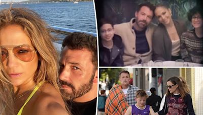 Jennifer Lopez calls Ben Affleck her ‘hero’ as she wishes him a happy Father’s Day amid divorce speculation