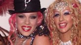 Pink Claims Christina Aguilera Wanted A Fight On Lady Marmalade Set Over A Chair