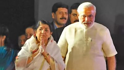 PM Narendra Modi pays tribute to Lata Mangeshkar on her 95th birth anniversary: ‘Fortunate to receive her blessings’