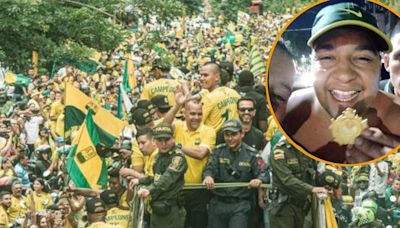 Hincha que robó la medalla al jugador del Bucaramanga se refirió al hecho: “Me va bien en la vida”