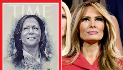 Donald Trump Says Kamala Harris' TIME Cover Reminds Him of Melania, Looks Like 'Most Beautiful Actress to Ever Live'