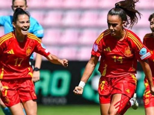 1-3: España gana a Inglaterra y luchará por revalidar el título