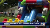 Students, teachers of Wiley Elementary in Greensboro celebrate farewell party