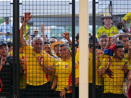 Colombia's soccer federation president and son among 27 arrested in chaos at Copa America final