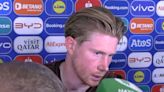 Kevin De Bruyne blanks interviewer in awkward moment after Belgium humiliation