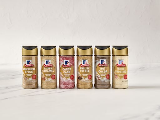 Sweeten The Season With McCormick's New Holiday Finishing Sugars Collection