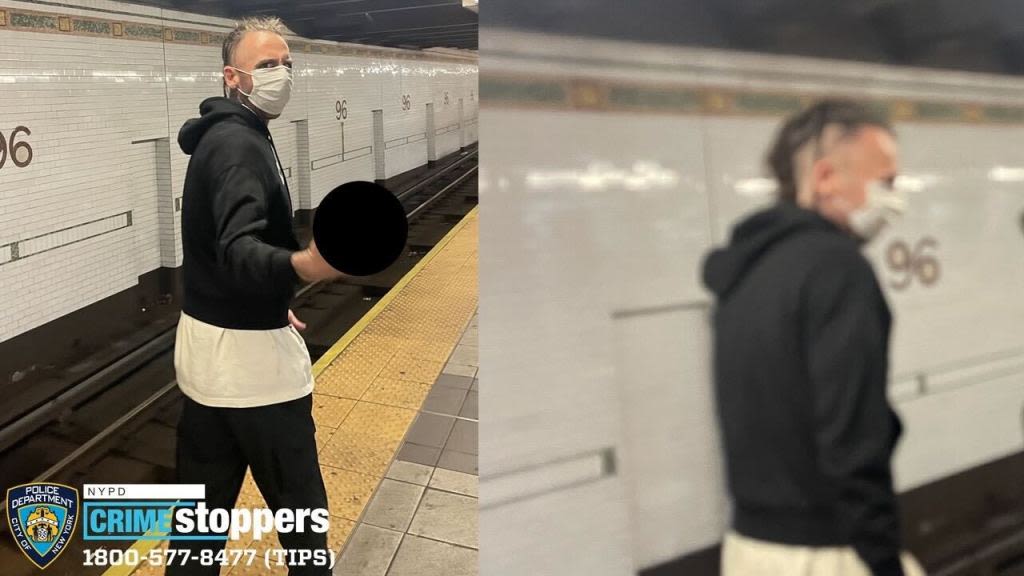 Creep gropes 16-year-old girl on Upper West Side subway platform; seen flicking off photographer