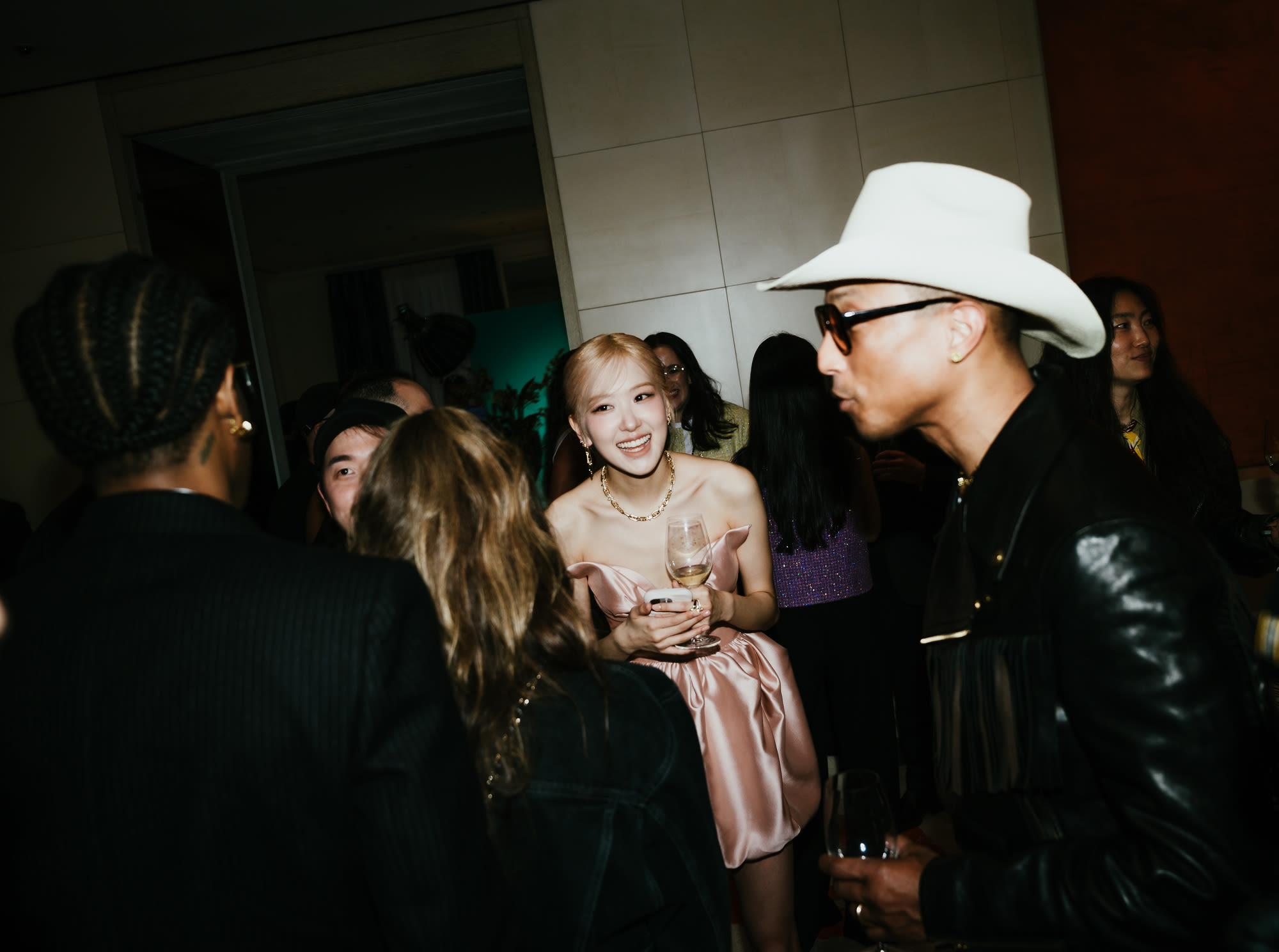 Atop Tiffany & Co.’s The Landmark, Pharrell Williams Draws a Crowd