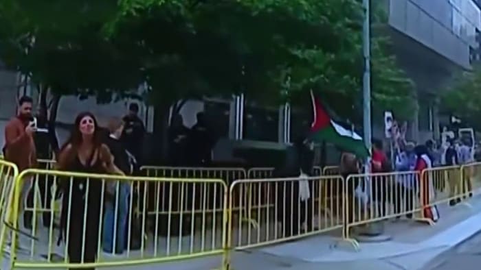 ‘Go back to Mexico’: Video captures racist remark from officer during Biden protest in Detroit