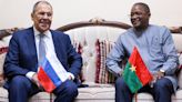 Russia's top diplomat promises more military support for Burkina Faso as he tours West Africa