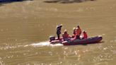 Buscas por morador de Cotiporã que desapareceu no Rio das Antas seguem com auxílio de drone e equipes da Marinha | Pioneiro
