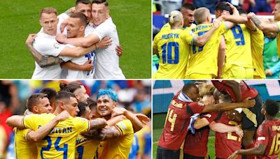 El grupo más parejo de la Eurocopa se definirá con dos finales: Rumania-Eslovaquia y Ucrania-Bélgica