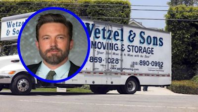 Aseguran que Ben Affleck recibió un camión de mudanza en su nueva casa - El Diario NY