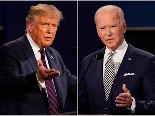 When is this week's Donald Trump v Joe Biden debate and how to watch from the UK?