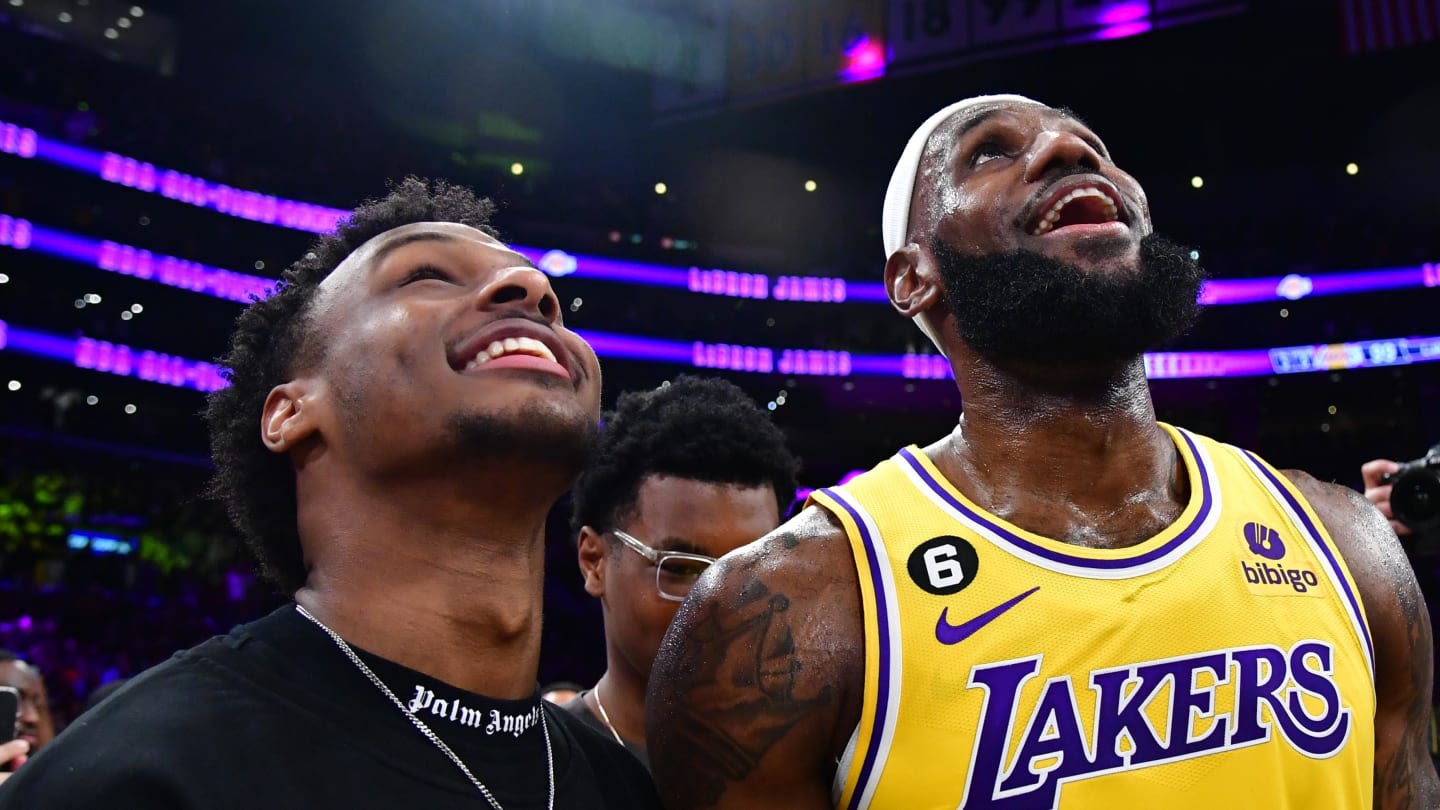 Lakers News: LeBron, Bronny James Third Father-Son LA Players (But First Simultaneous Twosome)