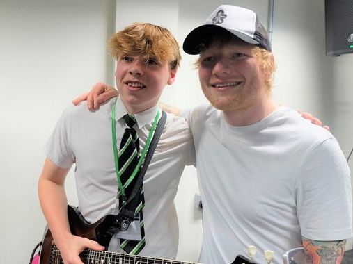 Ed Sheeran surprises Sheffield College music students with impromptu gig