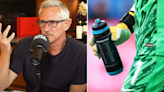 Gary Lineker sends warning to Jordan Pickford over water bottle 'cheat sheet'