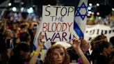 Protesters take to the streets, demand end to Gaza war and Netanyahu's resignation