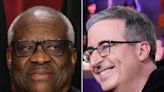John Oliver says Clarence Thomas has less than 48 hours to take his $1-million-a-year deal and get off the SCOTUS bench