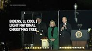 Bidens, LL Cool J, light National Christmas Tree