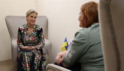 Duchess of Edinburgh first royal to visit Ukraine since Russian invasion as she meets President Zelensky and First Lady