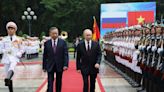 Putin arrives in Vietnam as Russia courts support amid war in Ukraine