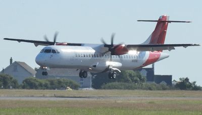 Plane delivered as Aurigny simplifies fleet