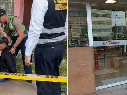 Balacera en San Miguel: sicario mata de varios disparos a policía en retiro en el restaurante El Tronco