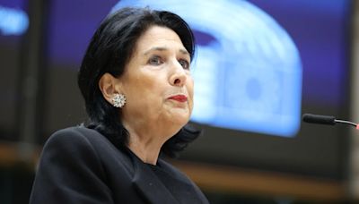 La presidenta de Georgia veta controvertido proyecto de ley sobre agentes extranjeros "estilo Kremlin"