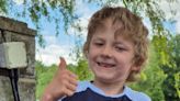 Six-year-old boy is a cut above as he prepares to have his head shaved for charity