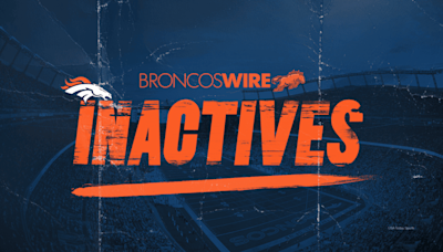 Broncos inactives: Troy Franklin won't play vs. Seahawks