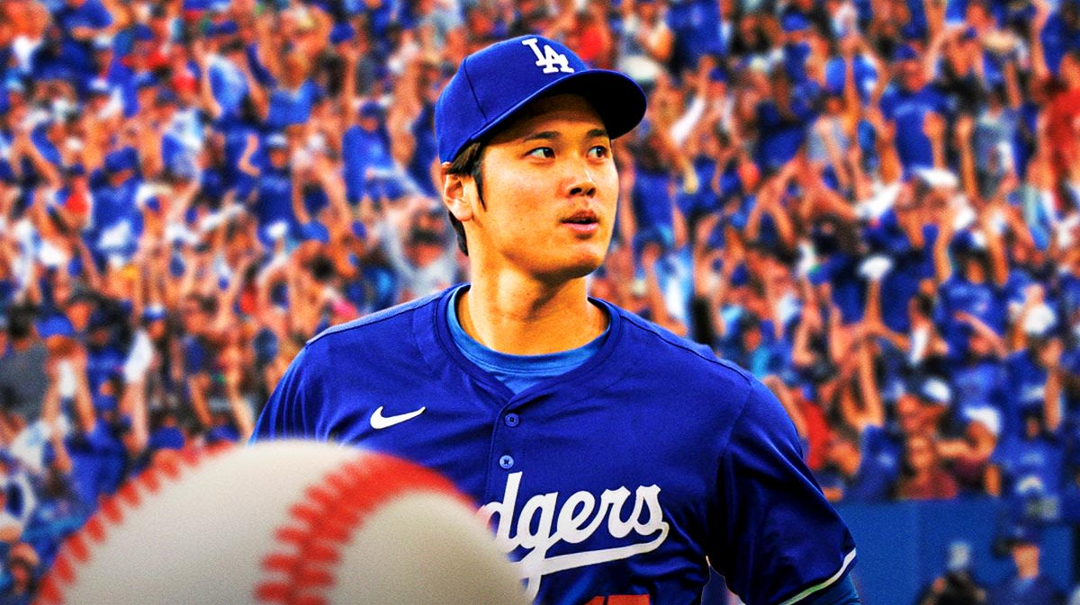 Dodgers' Shohei Ohtani reacts to getting booed by Blue Jays fans