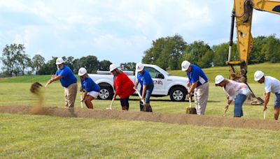Ground broken and steel expected to rise in spring at West Holmes Elementary School site
