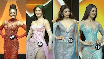 IN PHOTOS: Binibining Pilipinas 2024 candidates dazzle in evening gown segment