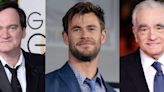 Chris Hemsworth cree que nunca podrá trabajar con Tarantino y Scorsese por las críticas que hicieron a Marvel