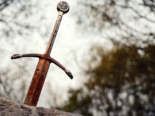 Ancient French Excalibur-Like Sword Stolen From Stone After 1,300 Years