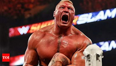 Happy birthday Brock Lesnar. Five best matches of the 'Beast Incarnate' | WWE News - Times of India