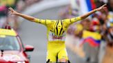 Tour de France: Tadej Pogačar takes stunning solo win on stage 19 to secure yellow jersey