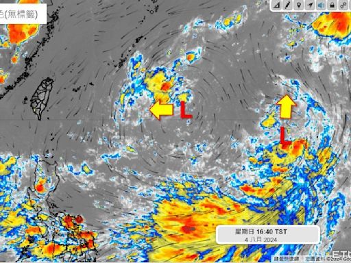 「環流圈很熱鬧」可能有熱帶低壓或颱風 2熱帶擾動對台影響曝