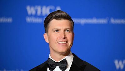 White House Correspondents' Dinner host Colin Jost jokes about Biden's age, Trump's legal woes